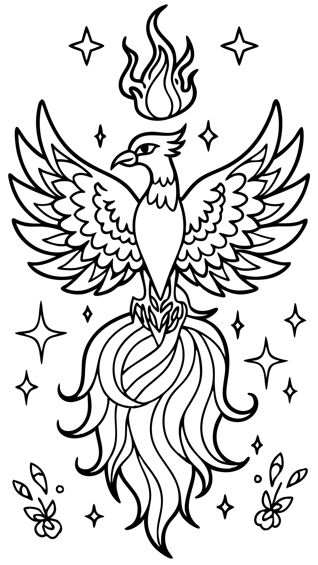 coloring pages phoenix